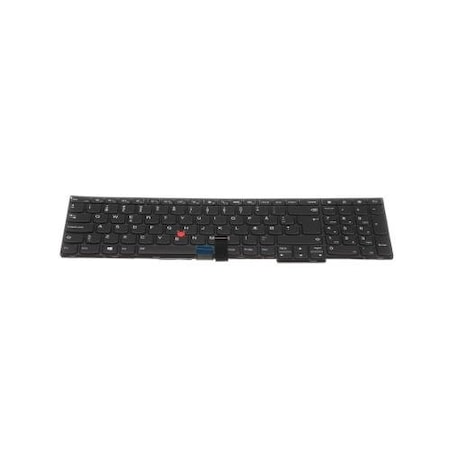 Lenovo Notebook Keyboard - Cable Connectivity - Danish - Black 04Y2396